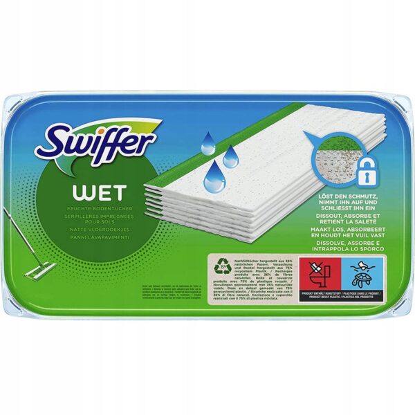 SWIFFER mokre ŚCIERECZKI do mopa 24 szt Citrus