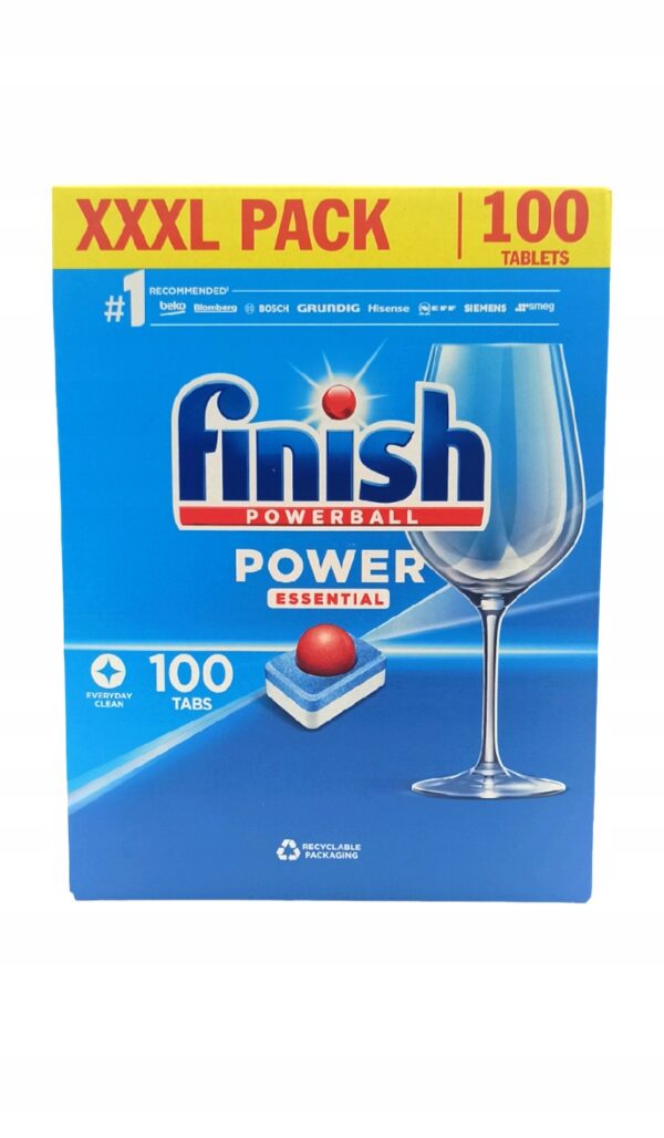 Finish Powerball essential tabletki do zmywarki 100szt