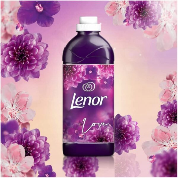 LENOR płyn do płukania AMETISTA ROSA LOVE 1,84 L - obrazek 3