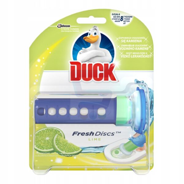 Duck Fresh Discs Żelowy krążek do WC Lime 6 szt.