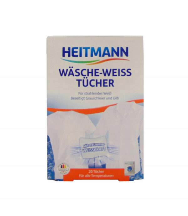 Heitmann Wasche Weiss chusteczki wybielające 20szt