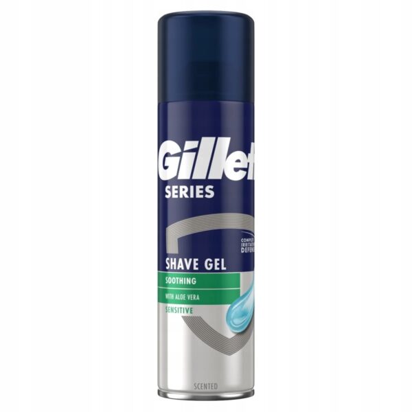 GILLETTE Series SOOTHING WITH ALOE VERA Żel do golenia 200 ml