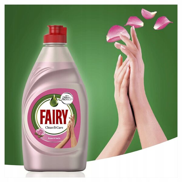 FAIRY Rose & Satin Płyn do naczyń 820ml koncentrat - obrazek 6