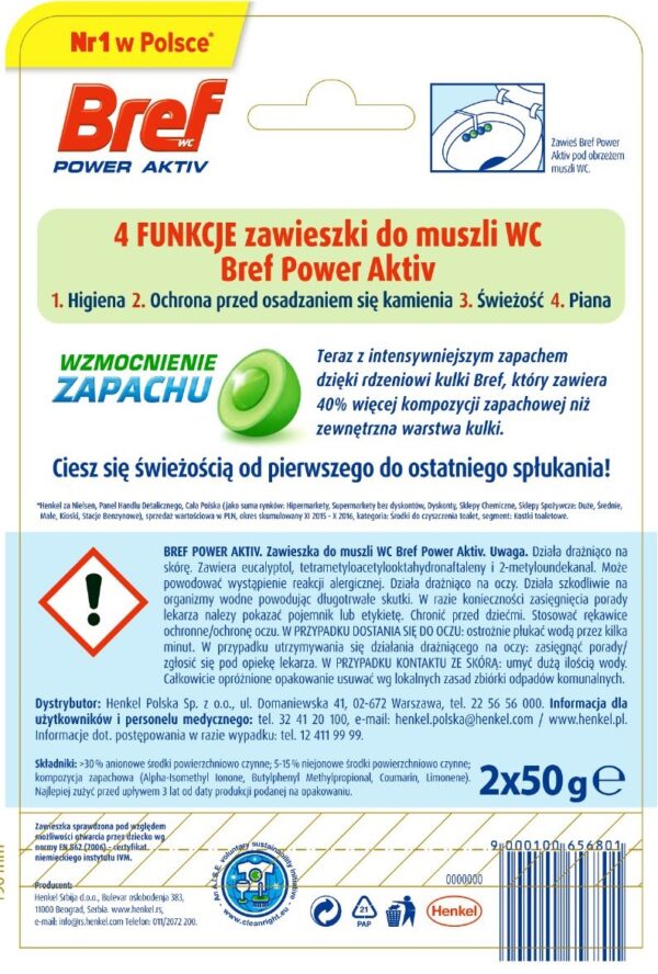 BREF Power ACTIV Zawieszka 2 szt Leśna Sosna - obrazek 5