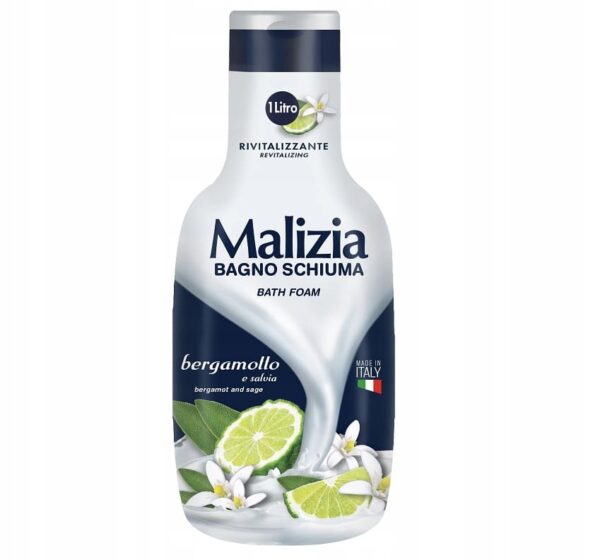 Malizia Bergamotka limonka 1L płyn kąpieli Włoski