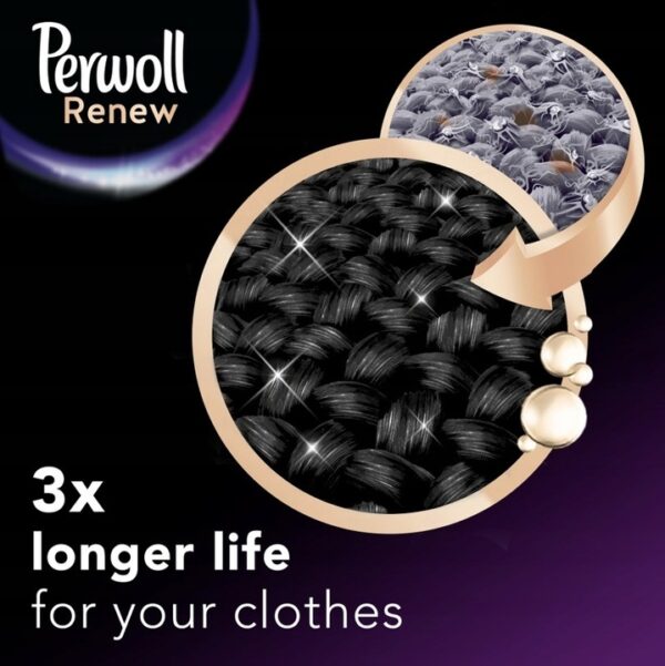 PERWOLL płyn do prania czarnego Renew Black 3L DE - obrazek 2