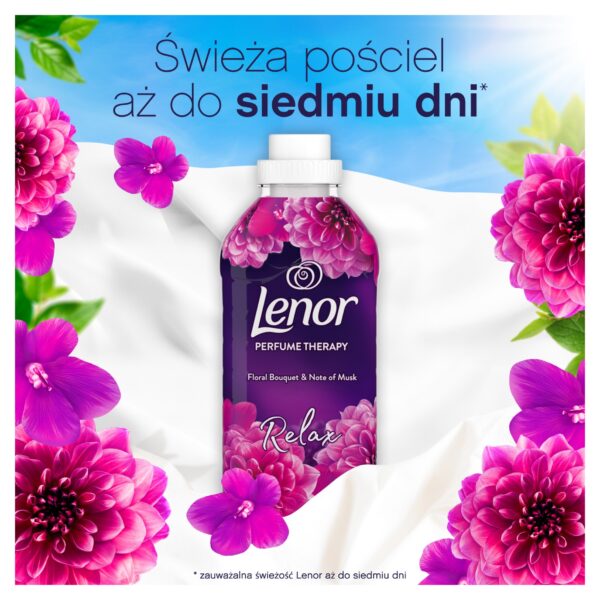 Lenor Płyn do płukania tkanin floral bouquet note of musk, 48 prań - obrazek 2