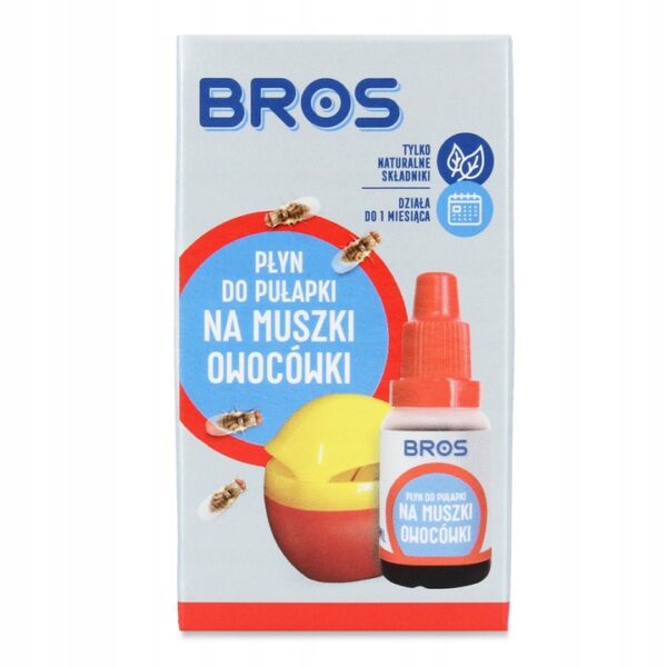 BROS Płyn do pułapki na muszki owocówki 15 ml - obrazek 2