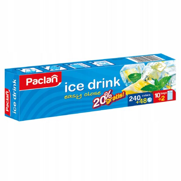 Woreczki do lodu Paclan Ice Drink 10+2szt - obrazek 2