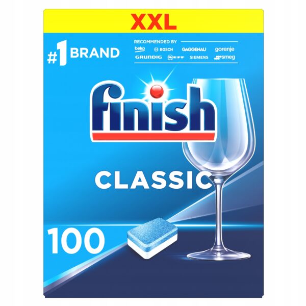 FINISH Tabletki do zmywarki classic XXL 100 szt. - obrazek 2