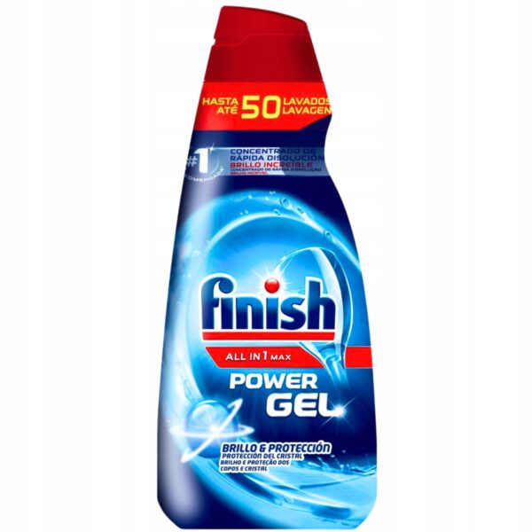 Żel all in one do zmywarki Finish 1 l - obrazek 3