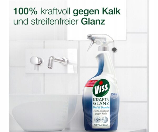 VISS KRAFT&GLANZ spray do łazienek 750ml - obrazek 2