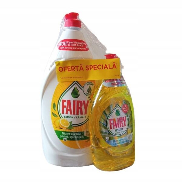 FAIRY Płyn do naczyń 1200 +450 ml LEMON