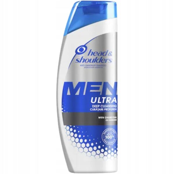 Head & Shoulders 360ml 2in1 Men Ultra charcoal szampon przeciwłupieżowy