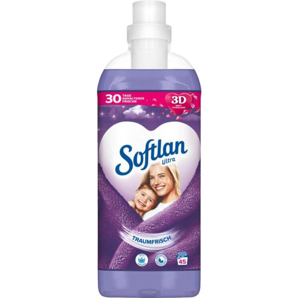 Softlan płyn do płuk.1L Fioletowy