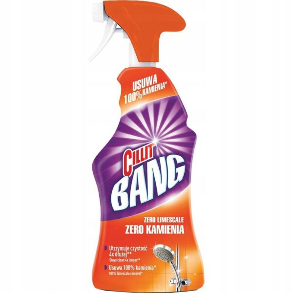 Płyn Cillit Bang do łazienki, kamienia 750 ml - obrazek 4