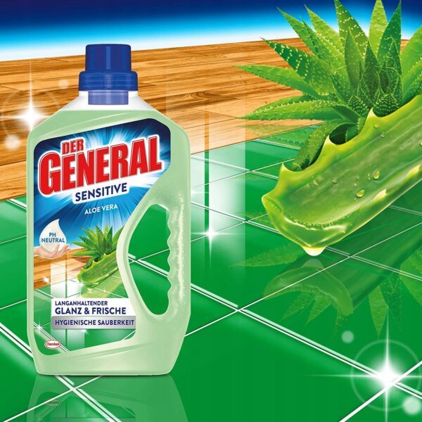 DER GENERAL SENSITIVE Aloe Vera do podłóg 750 ml - obrazek 4