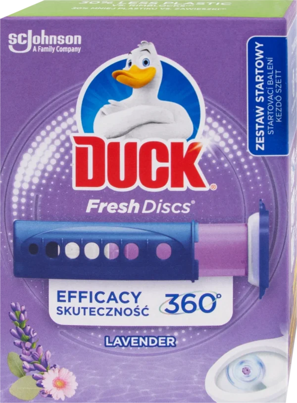 Duck Fresh Discs Krążki 6 krążków zapach Lawendowy - obrazek 3