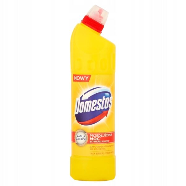 DOMESTOS żel do czyszczenia WC 750 ml żółty