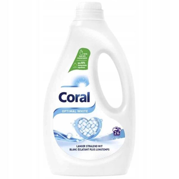 CORAL OPTIMA WHITE Żel do białego 1,17 L