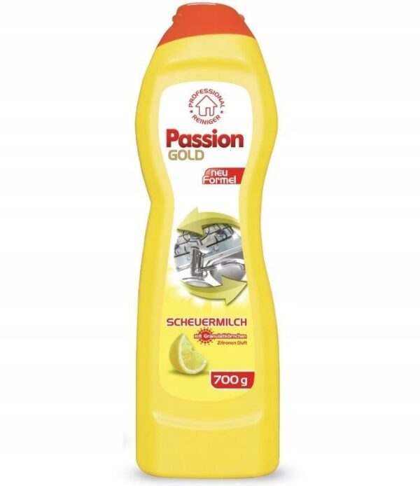 Mleczko do czyszczenia PASSION GOLD cytryna 700g