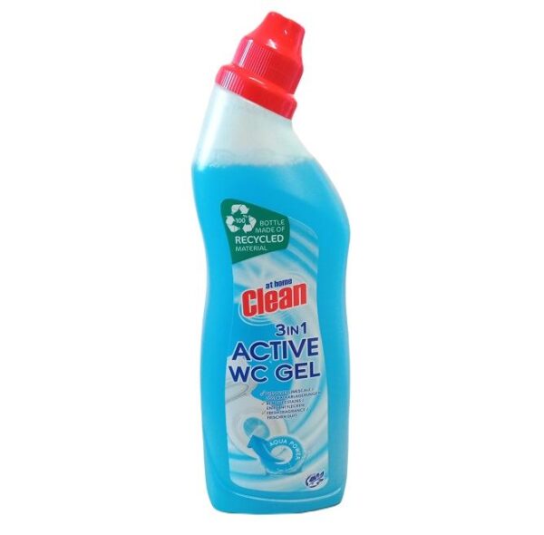 Żel do WC At Home Active Gel 750 ml Ocean - obrazek 3