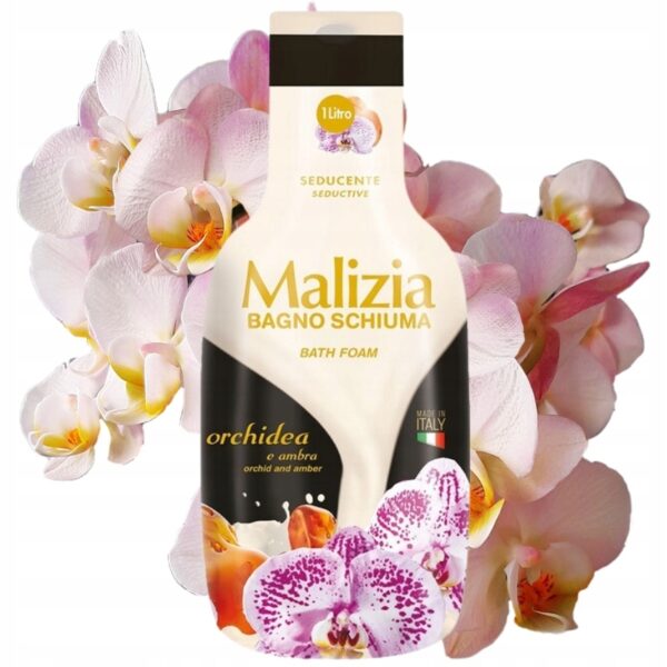 MALIZIA Płyn do kąpieli ORCHIDEA 1000 ML - obrazek 2