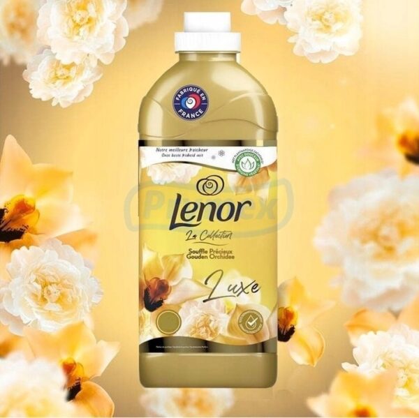 LENOR płyn do płukania ORO E FIORI DI VANIGLIA LUXE 1,84 L - obrazek 2