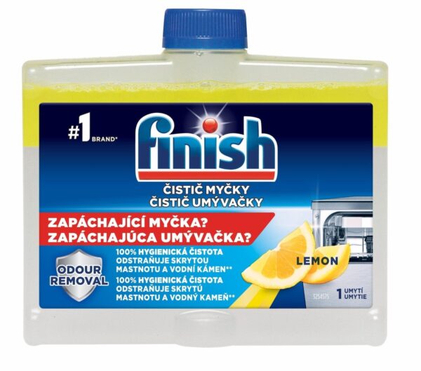 Finish Czyścik Płyn do czyszczenia zmywarki LEMON - obrazek 4