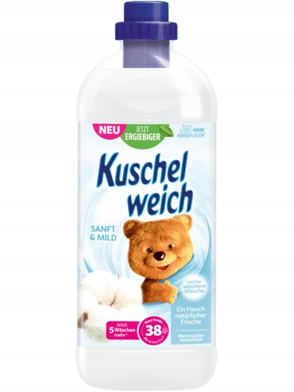 KUSCHELWEICH Sanft&Mild, Płyn do płukania, 1L, 38p