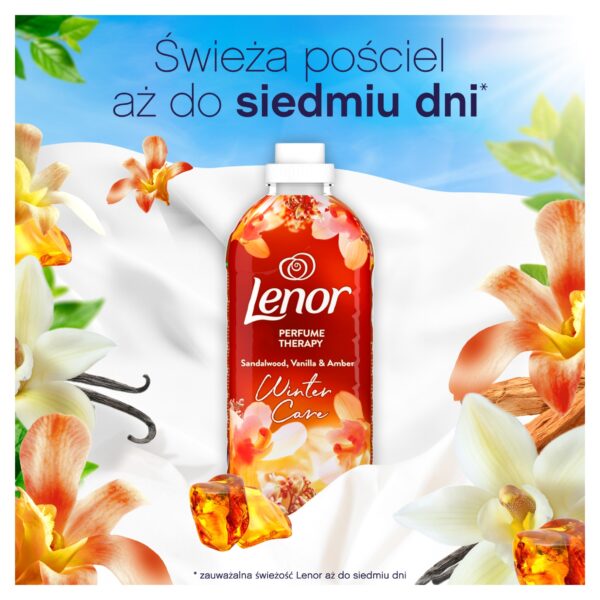 Lenor Płyn do płukania tkanin sandalwood, vanilla amber , 48 prań - obrazek 2