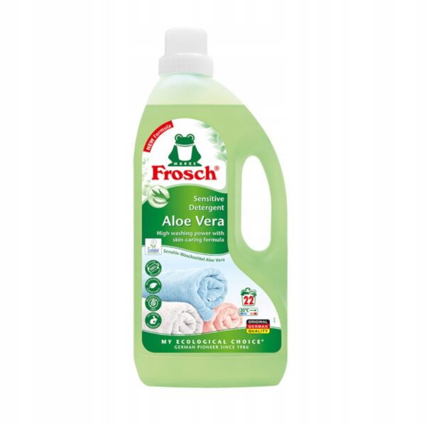 Frosch żel do prania Uniwersalny aloe vera sensitive 1,5L