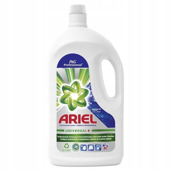 Ariel Professional żel od prania Universal+, 80 Prań, 4 L